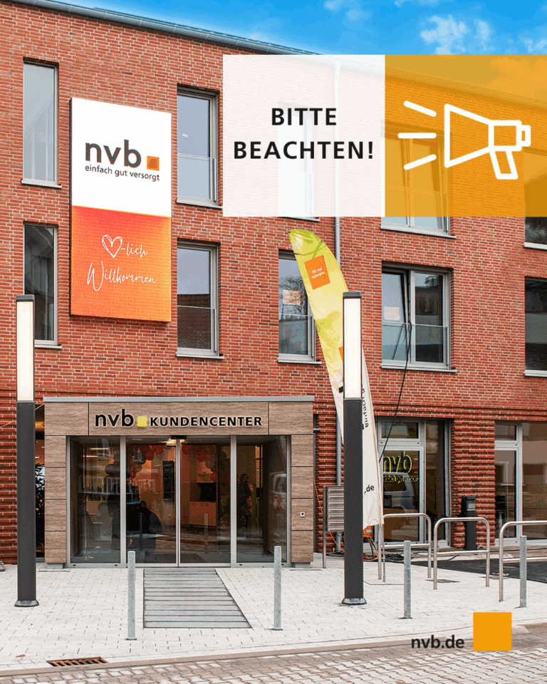 Frühere Schließung des Kundencenters